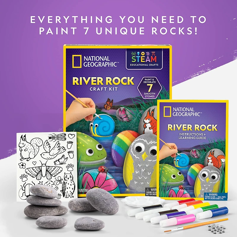 National Geographic™ River Rock Craft Kit