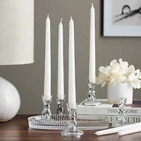 12 Packs: 15 ct. (180 total) 10" White Taper Candles by Ashland®