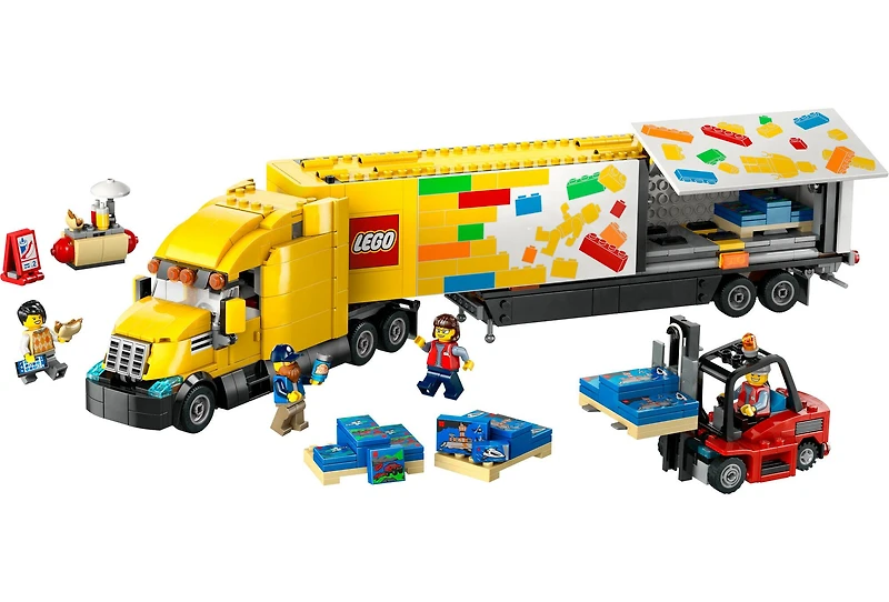 LEGO® City Yellow Delivery Truck Toy 60440