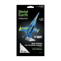 Metal Earth Premium Series ICONX 3D Metal Model Kit - Blue Angels F/A-18 Super Hornet