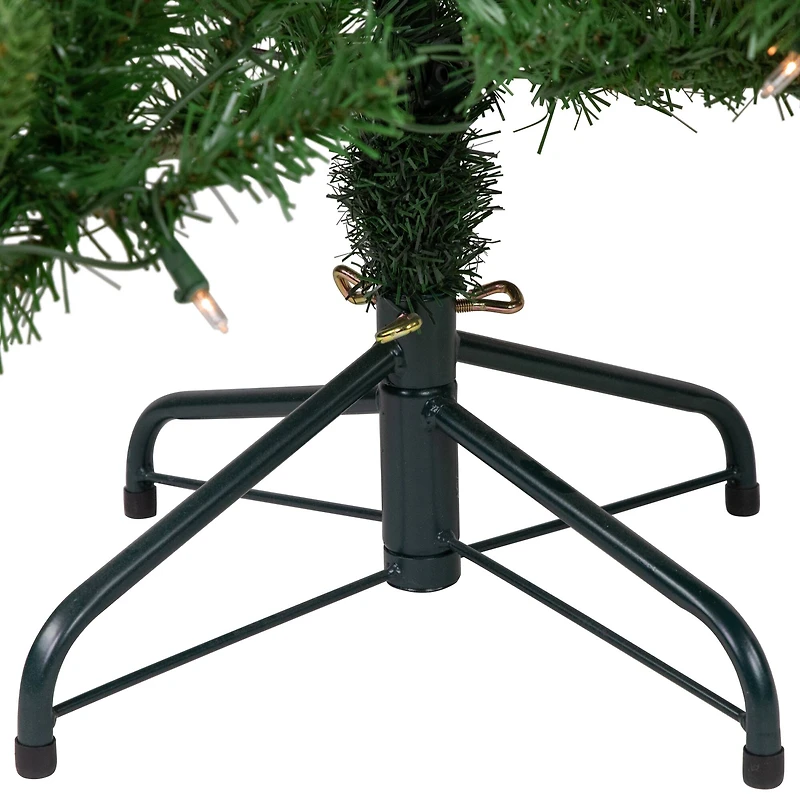 4ft. Pre-Lit Sierra Noble Fir Artificial Christmas Tree, Clear Lights