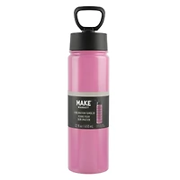 22oz. Stainless Steel Sublimation Water Bottle with Travel Lid by Make Market