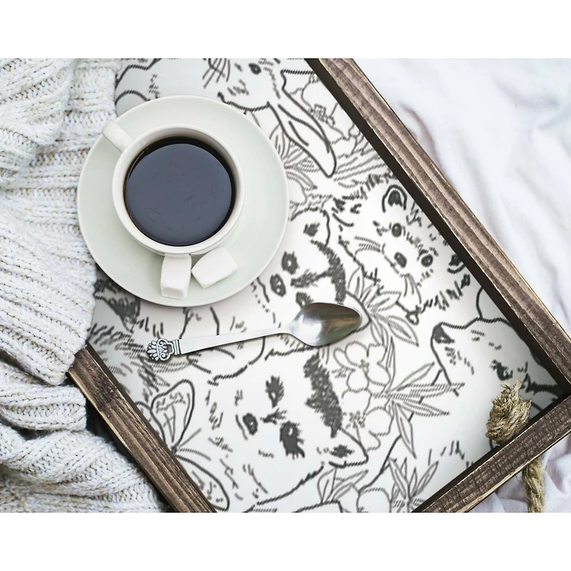 RoomMates Woodland Sketch Peel & Stick Wallpaper