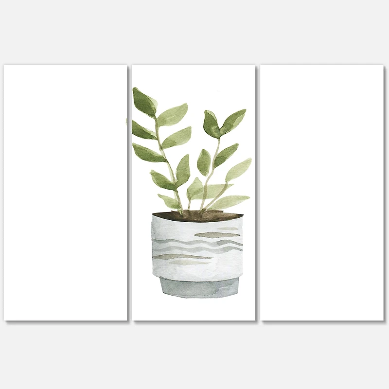 Designart - Indoor Green Home House Plants II