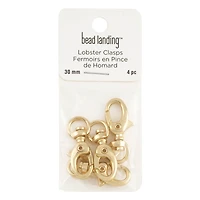 30mm Gold Lobster Clasps by Bead Landing™
