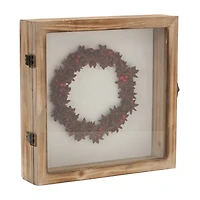 10" Dried Fruit Wreath Shadow Box Set