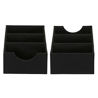 Household Essentials 3-Compartment Drawer Organizers