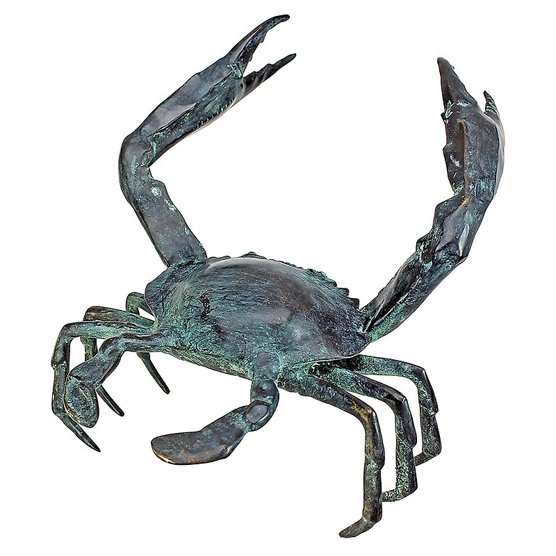 Design Toscano 10" Bronze Crab Sculpture