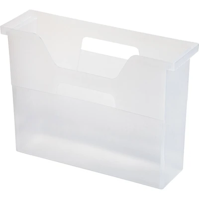 IRIS® Small Open Top Plastic File Box