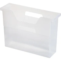 IRIS® Small Open Top Plastic File Box