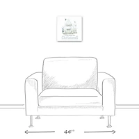 Home For Christmas Canvas Wall Art