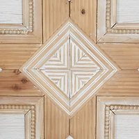 Brown & White Wood Rustic Southwest Wall Décor Set