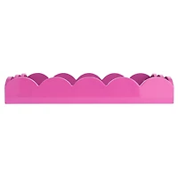 Hello Honey® 16" Wide Fuchsia Wood Tray