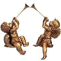 Design Toscano Trumpeting Angels of St. Peters Square Statue Set
