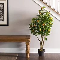 4ft. Potted Artificial Orange Tree