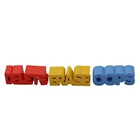 Die Cut Word Eraser Set by Fab Finds