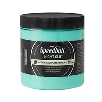 Speedball® Night Glo™ Green Permanent Acrylic Screen Printing Ink, 8oz.