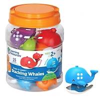 Learning Resources® Snap-n-Learn™ Stacking Whales