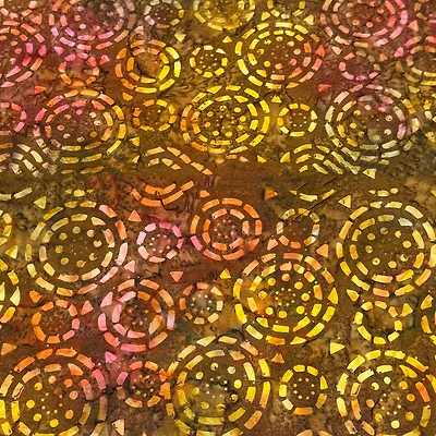 Feldman Premium Indonesian Batik Brown Tonal Tile Fabric