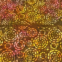 Feldman Premium Indonesian Batik Brown Tonal Tile Fabric