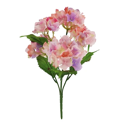 18" Pink & Purple Hydrangea Bush by Ashland®