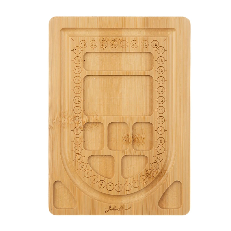 John Bead 5.5" x 8" Classic Travel Wood Bead Board
