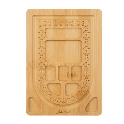 John Bead 5.5" x 8" Classic Travel Wood Bead Board