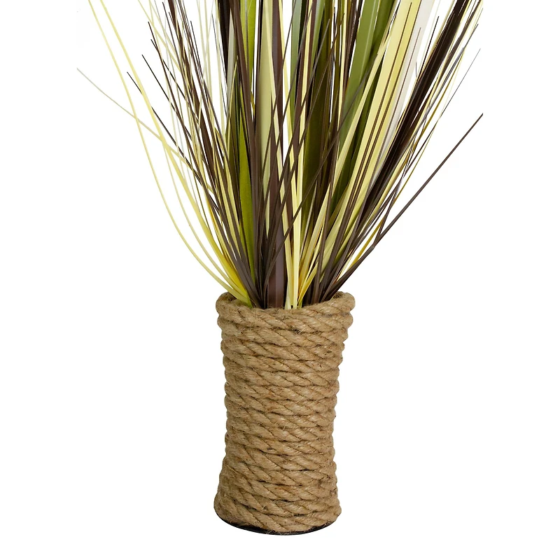 2.8ft. Long Grass Plant in Twisted Rope Pot