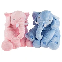 Toy Time Blue Stuffed Elephant Plush Friend
