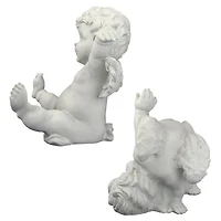 Design Toscano Topsy and Turvey the Cherub Twins Statues Set