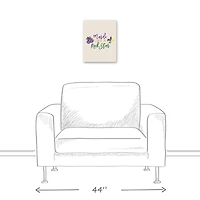 Mardi Gras Rock Star Canvas Wall Art