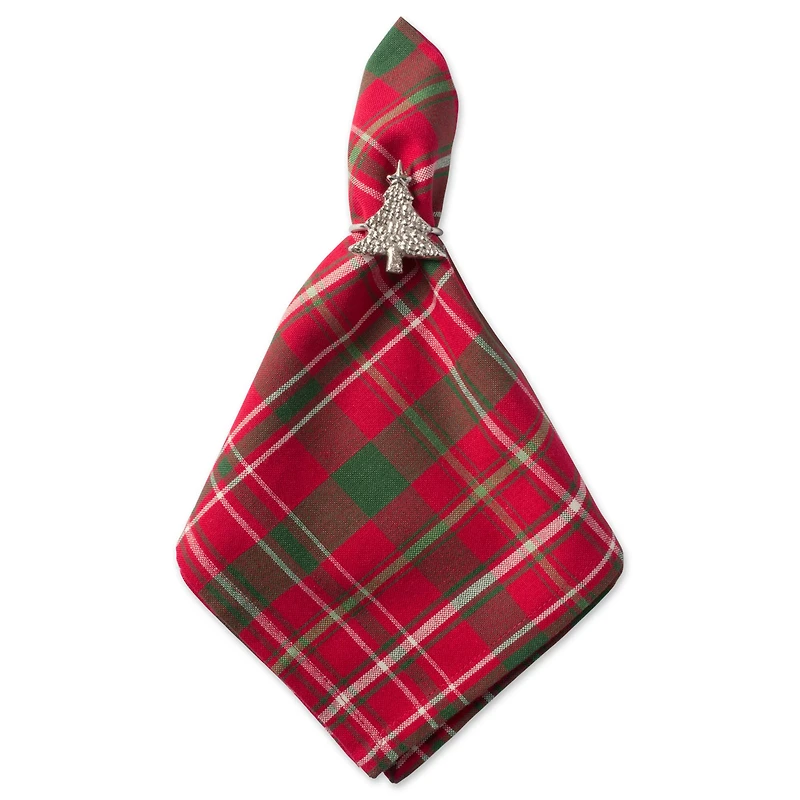 DII® Tartan Holly Plaid Napkin Set, 6ct.