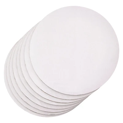 White Mini Round Cake Boards by Celebrate It®