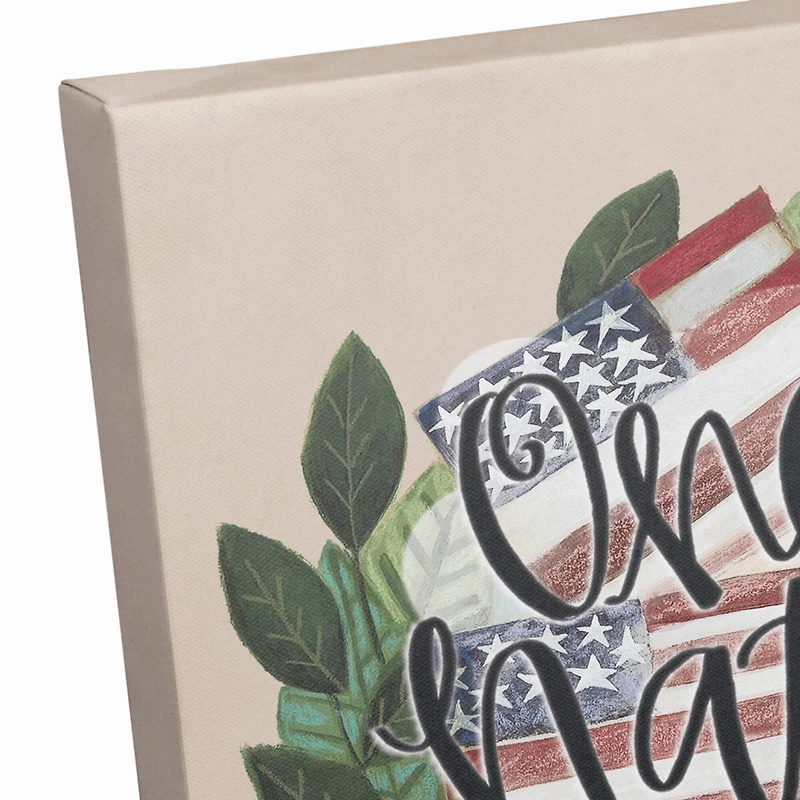 One Nation Under God Canvas Wall Art