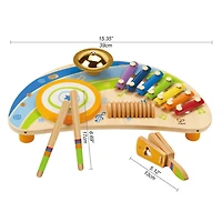 Hape Mighty Mini Band Wooden Percussion Instrument