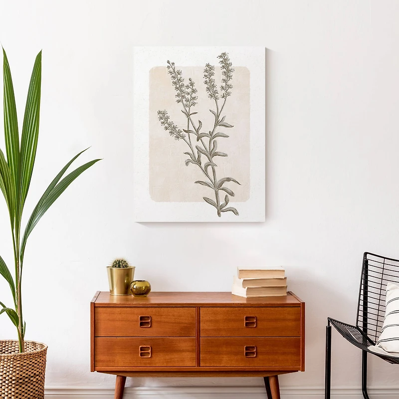 Simple Floral Still II 20" x 24" Canvas Wall Art