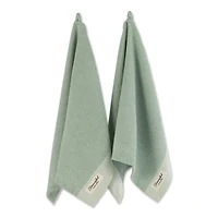 DII® Jadeite Washed Waffle Woven Dishtowels, 2ct.