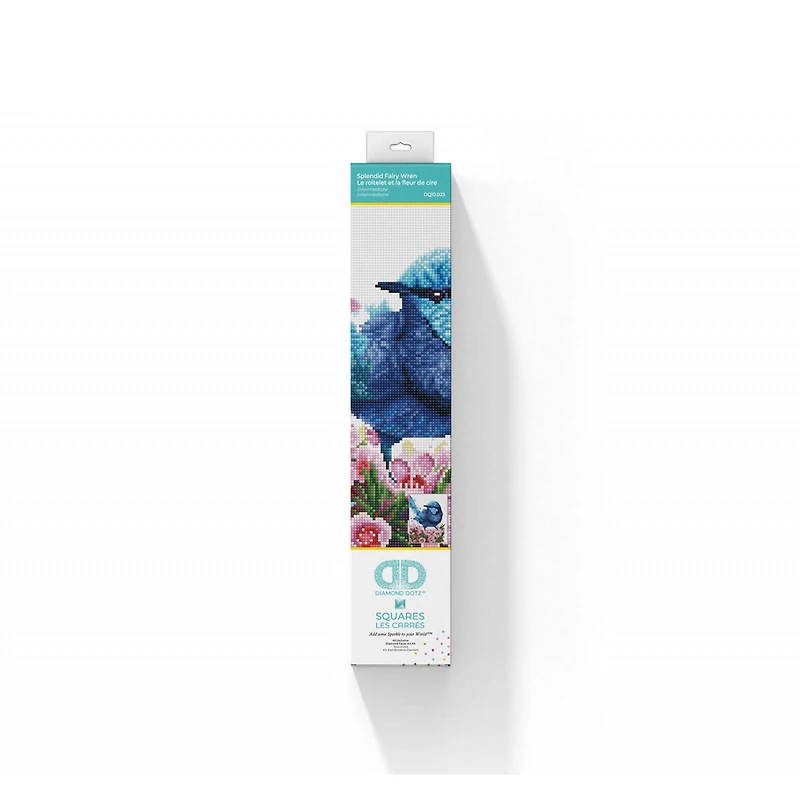 Diamond Dotz® Intermediate Splendid Fairy Wren Diamond Painting Kit