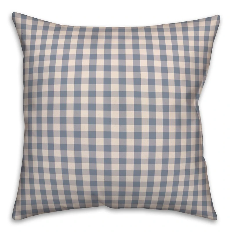 Plaid Throw Pillow