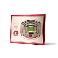 NCAA 5-Layer StadiumView Wall Art