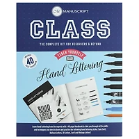 Manuscript Class Teach Yourself Hand Lettering Kit