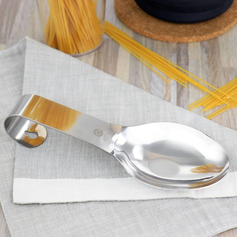 Martha Stewart 9.7" Stainless Steel Spoon & Utensil Rest