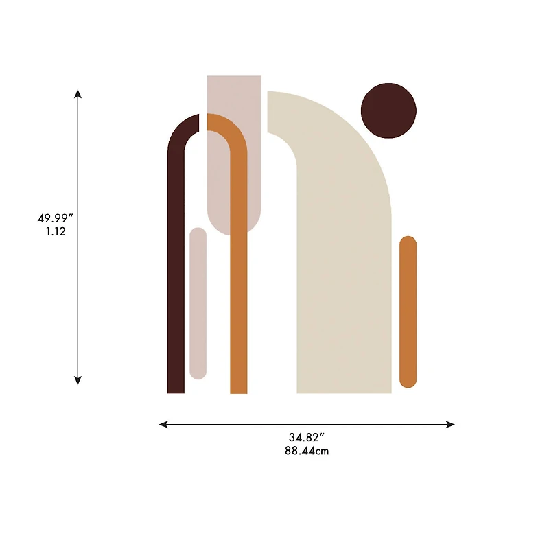 WallPops Very Gay Paint Arch Support Modular Mural Peel & Stick Wall Decals