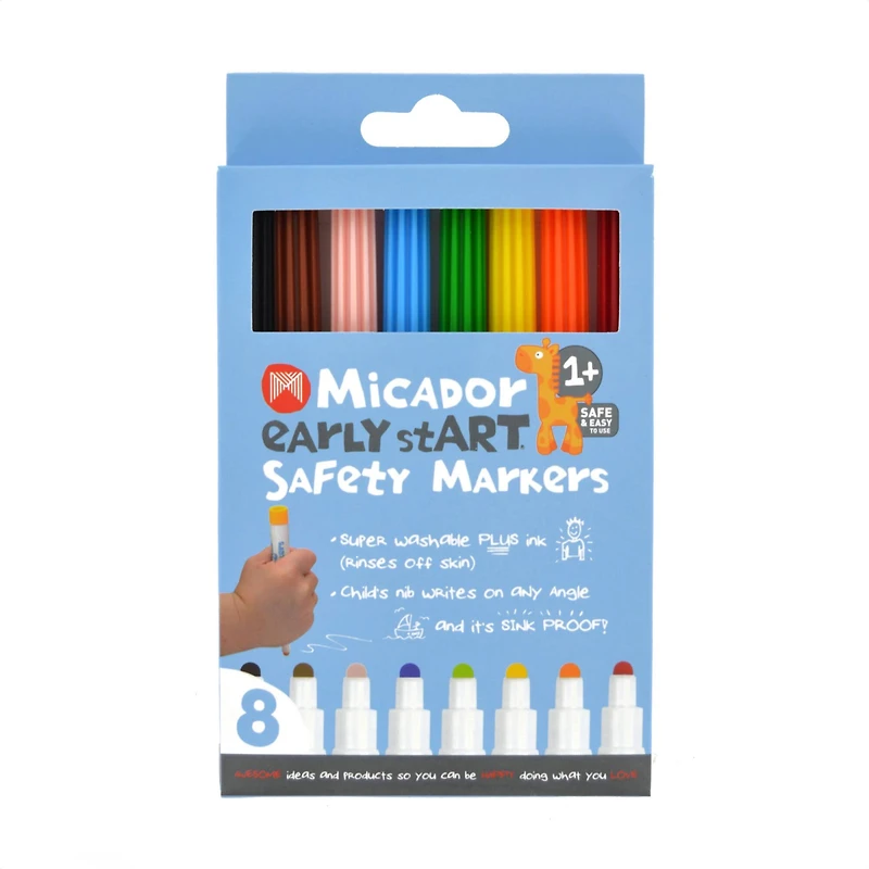 Micador® early stART® Safety Markers, 8ct.