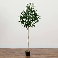 5ft. Potted Artificial Olive Tree
