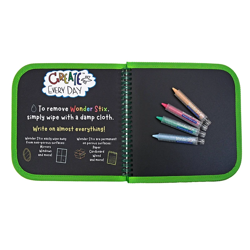 The Pencil Grip™ Wild Animals Daily Doodler Reusable Activity Book Kit