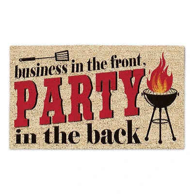 DII® Party In The Back Bbq Doormat