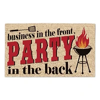 DII® Party In The Back Bbq Doormat