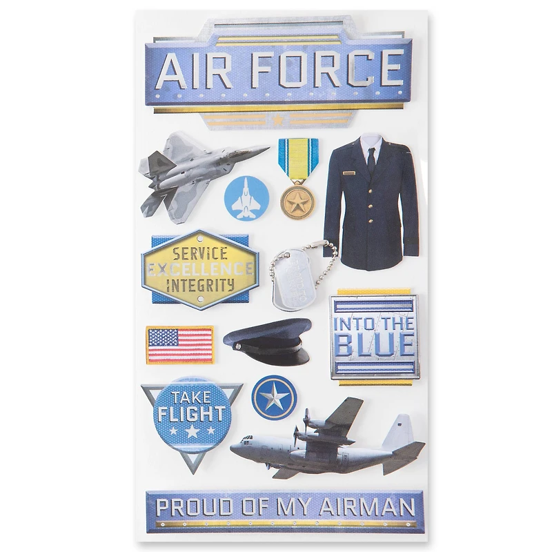 Air Force Dimensional Stickers by Recollections™