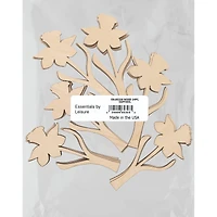 Essentials by Leisure Arts 4" Flat Wood Daffodil Shapes, 24ct.